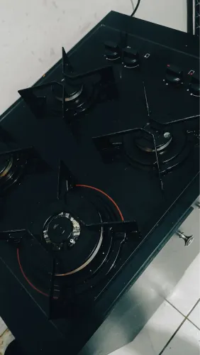 Cooktop 4 bocas com armário 
