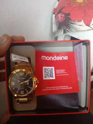 Relógio Mondaine novo original *