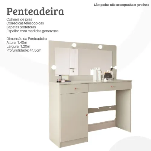 Penteadeira Diamante