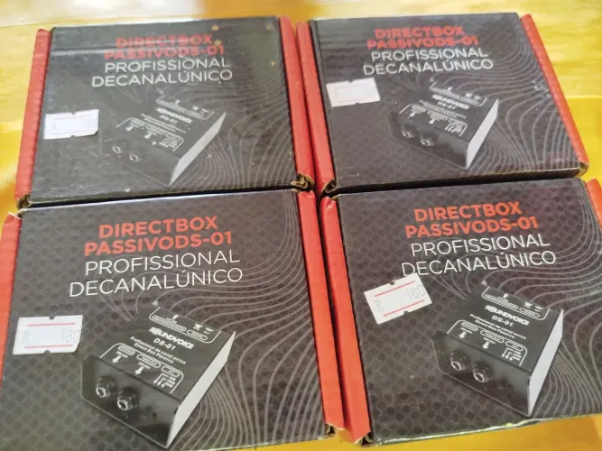 4 DIRECTBOX SOUNDVOICE ZERO NA CAIXA