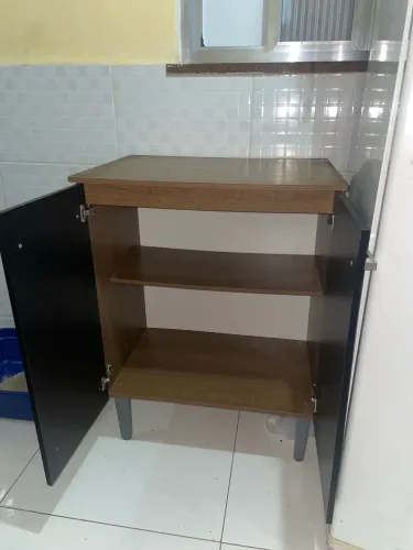 3 armários de cozinha 
