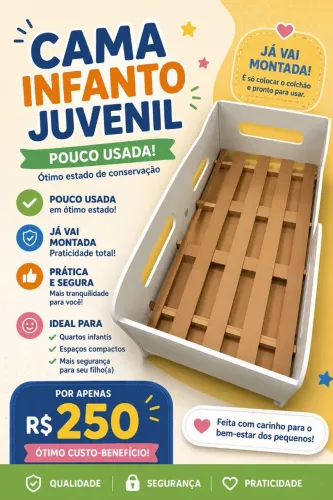 Cama infanto juvenil
