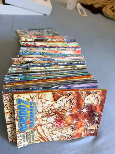 Coleção Mangá - Cavaleiros do Zodíaco (1ª Edição - Conrad) - Raras (Completa)