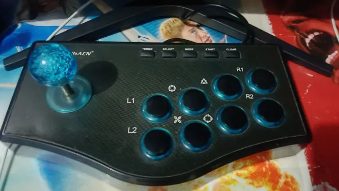 Controle arcade PS2 e USB