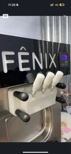 Máquina de Açaí Profissional Fênix 3 Bicos - Aceito Proposta e Troca