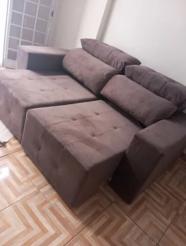 Sofá retrátil de 2 lugares