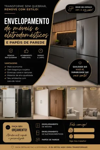 Envelopamento/papéis de parede