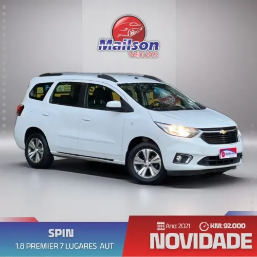 Chevrolet Spin Premier 1.8 8V Econo.flex 5P Aut. 2021