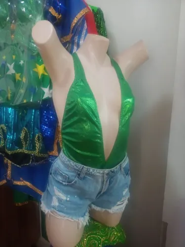 Body Verde do Brasil (Rumo ao HEXA) - Lindo Sexy Veste Muito Bem. Trás Sorte e Amor.