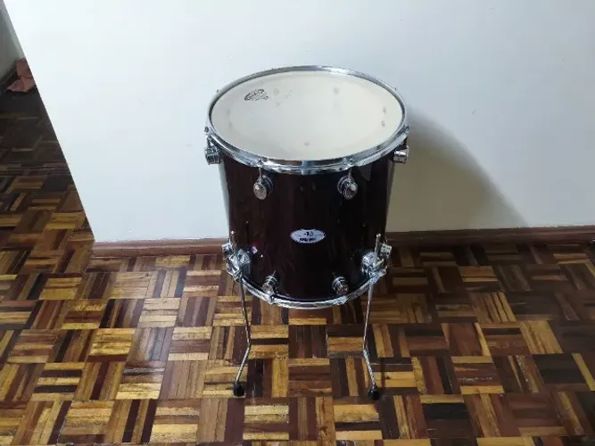 Surdo 16' Bordô com 8 Afinadores Prime One