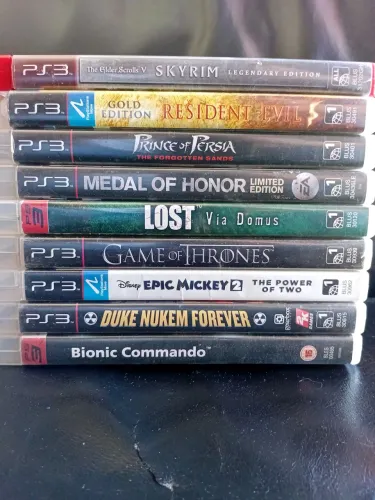 Lote jogos PS3