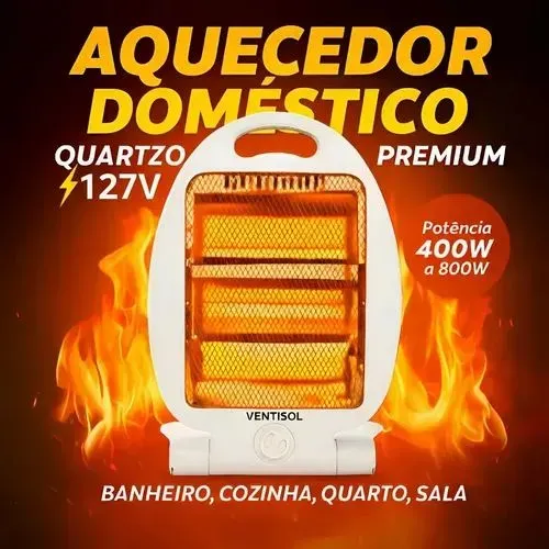 Aquecedor 2000 watts 110v.  desumidificador 