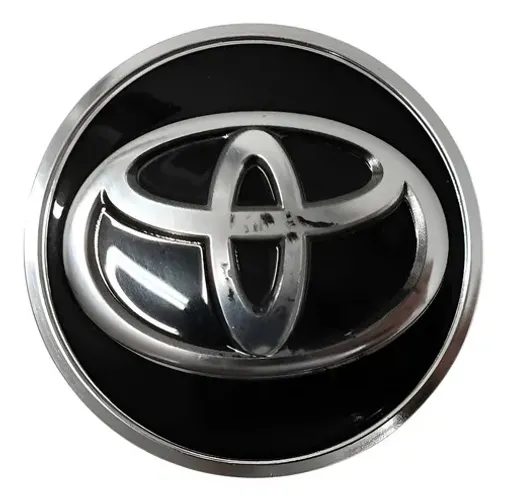 Calota Central Roda Toyota Corolla Cross 2023 Detalhe Preto
