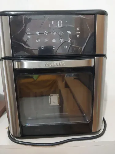 Air Fryer + Forno Mondial 12L 2000W Digital - Semi novo