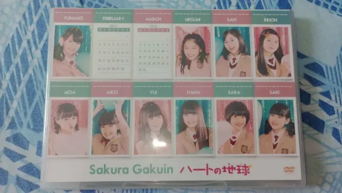Sakura Gakuin BABYMETAL DVD Heart no Hoshi Campus Ticket Board C Raro e Lacrado