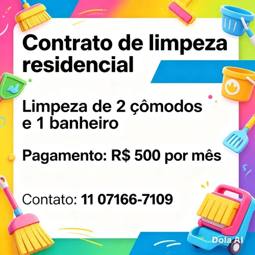 Vaga de domestica