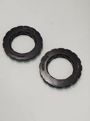 Par de trava center lock Shimano 