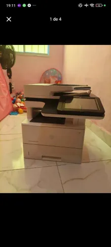 impressora laserjet managed mfp e52645