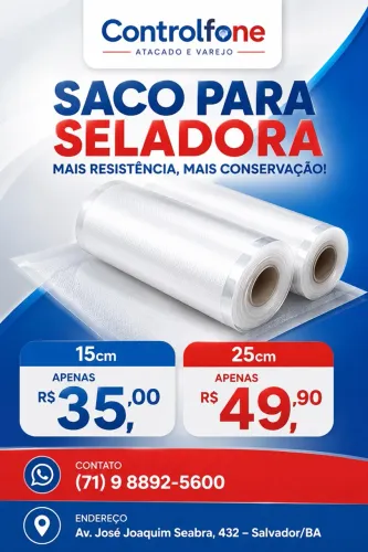 Saco de seladora de embalagem a vácuo