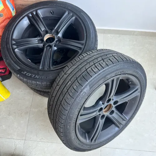Jogo de roda bmw 120x5 original