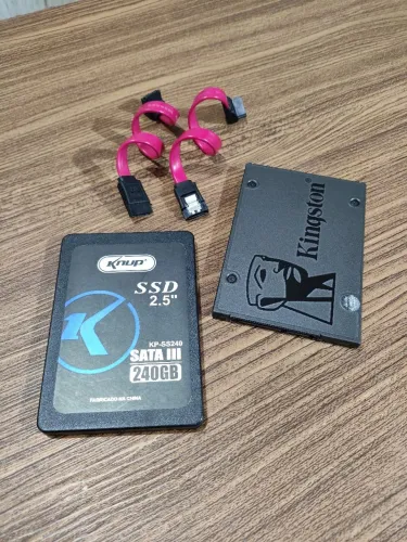 SSDs Kingston + Knup 240GB