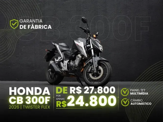 HONDA CB300F TWISTER CBS 2026