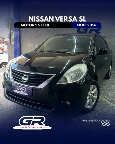 Nissan Versa SL 1.6 16V Flex Fuel 4P Mec. 2014
