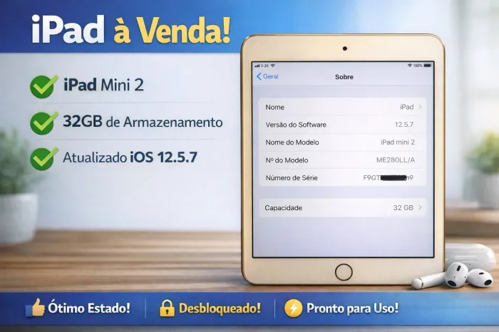 ? iPad mini 2 - Usado