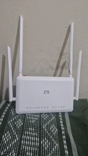 Roteador ZTE <br>Wi-Fi 6<br>Modelo: ZXHN F6600P<br>Aparelho novo <br>Valor 250 reais