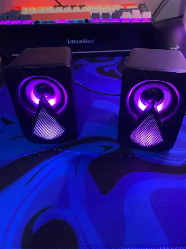 CAIXAS DE SOM AUTO FALANTE GAMER