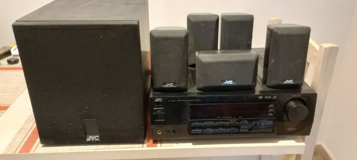 Receiver JVC completo com sub.