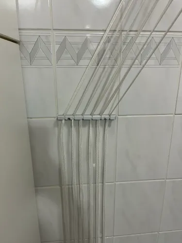 varal de teto com cordas individuais