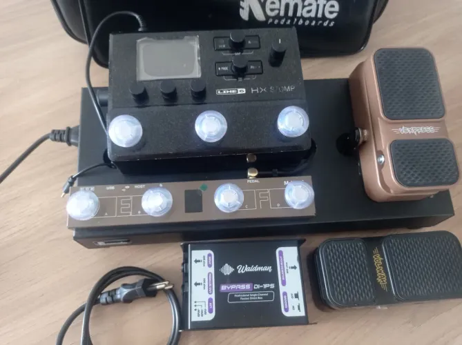 Hx stomp , pedal de volume 
