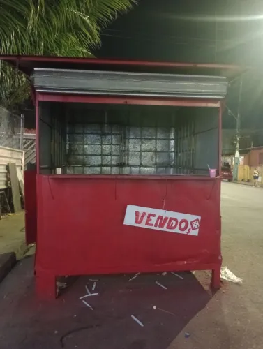 Vendo barraca de lanche.