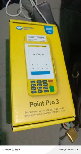Máquininha Mercado Pago Point Pro 3 (Entrega Imediata)!