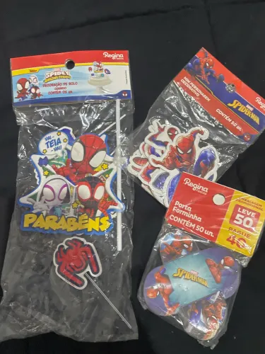 Kit festa homem aranha