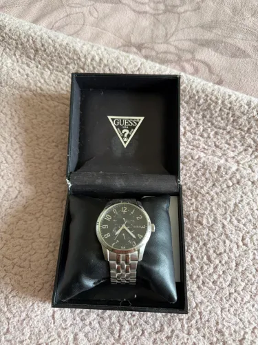 Relógio Guess Cromado Original
