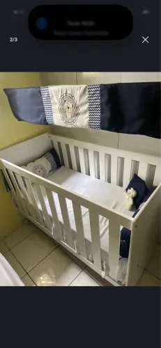 BERÇO COM COLCHÃO