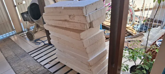 Isopor para laje de 37cm
