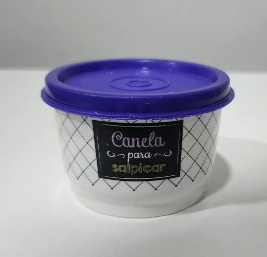 Porta tempero Tupperware original - canela