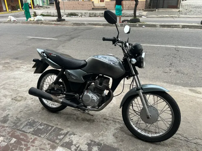 Titan 125 partida e pedal toda em dias