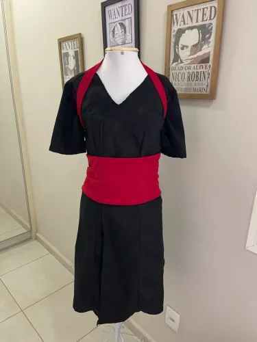 Cosplay Temari novo em Jacard de seda M 