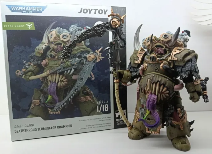 Deathshroud Terminator Champion Warhammer 40k Joytoy