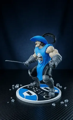 Mascote Mosqueteiro Grêmio 3D