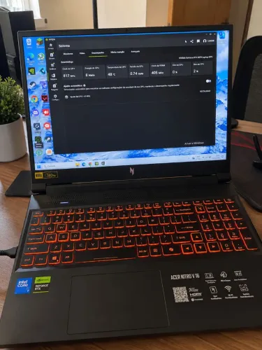Notebook Gamer acer nitro V16 RTX5070 8GB