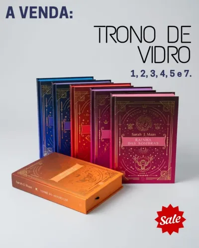 Livros da saga Trono de Vidro