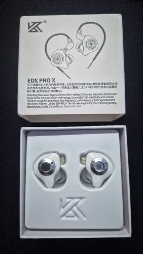Fone KZ EDX Pro X Áudio Profissional e Retorno de Palco - Pronta Entrega