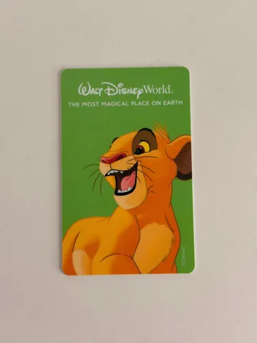 Cartão O Rei Leão - Disneyland