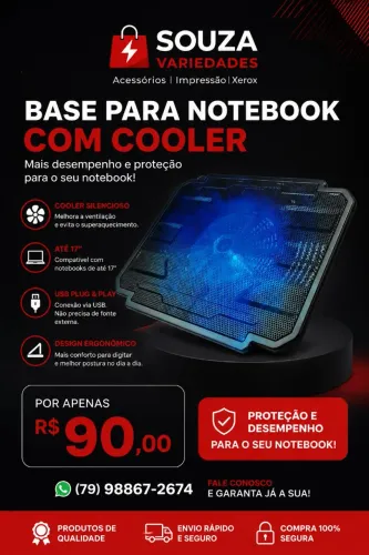Base para Notebook com Cooler