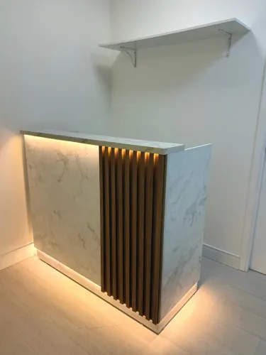 MÓVEIS RECEPÇÃO BALCÃO NOVO